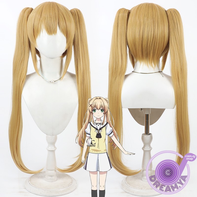 Synthetic Wigs - Tsumugi Wenders Cosplay Wig Summer Pockets