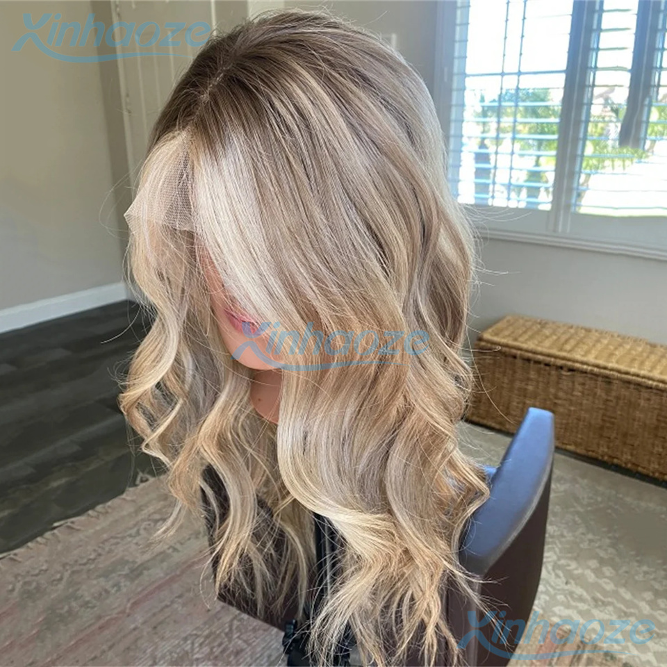 #8/613 Highlight Wig Human Hai - огляд і ціна 613 Blonde Body Wave Lace Front Wig