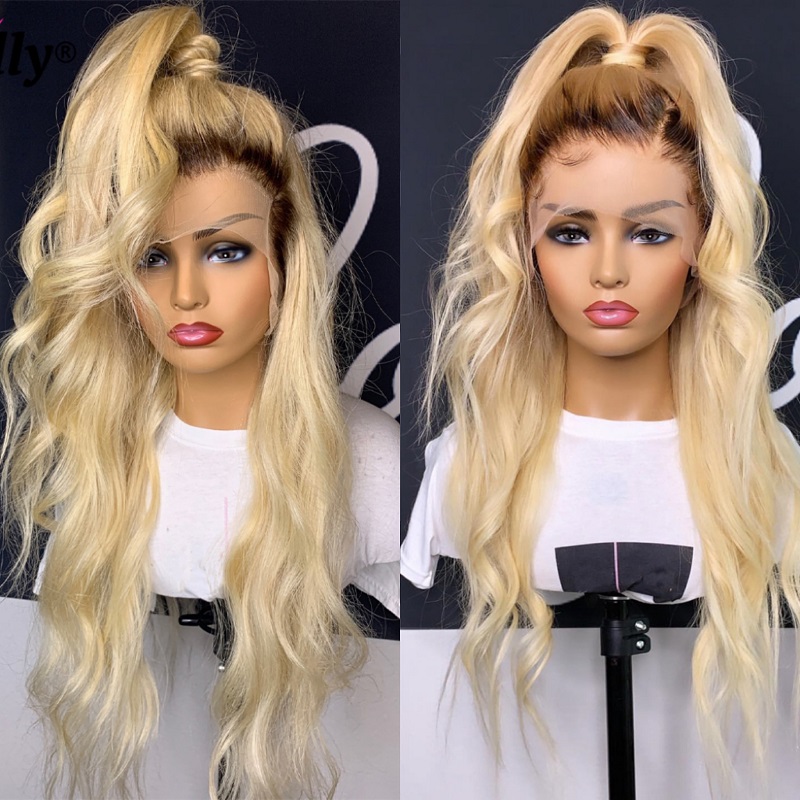 1B 613 Body Wave Human Hair Wi - огляд і ціна 613 Blonde Body Wave Lace Front Wig