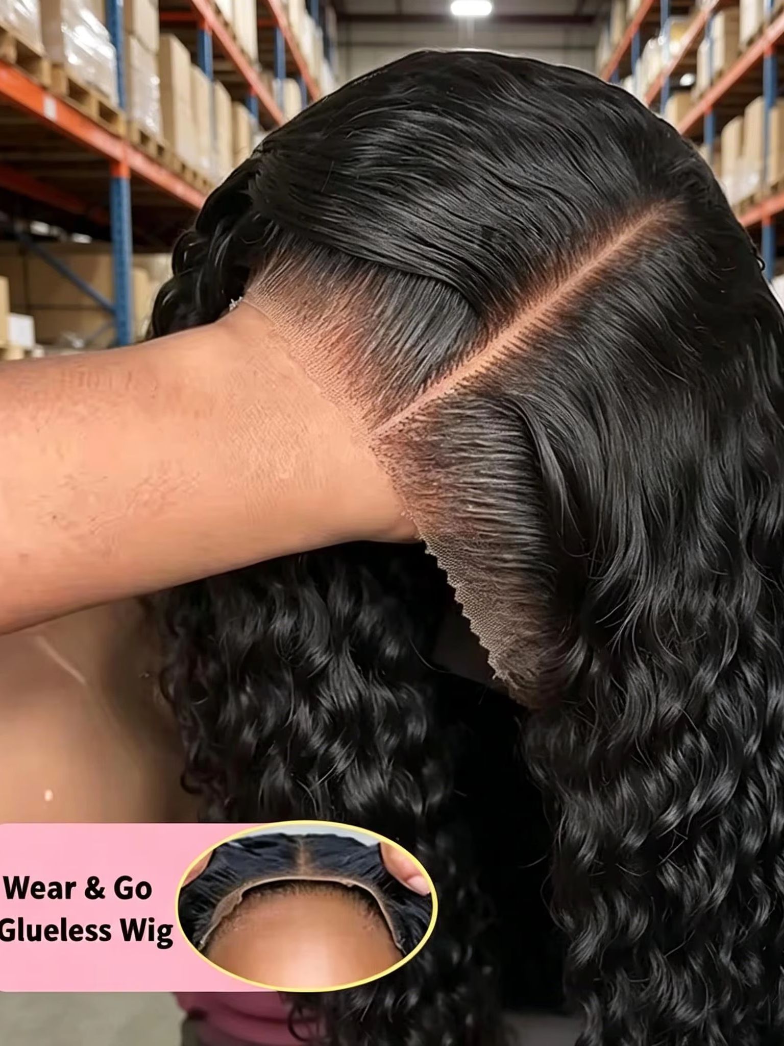 38 Inch Water Wave Lace Front  - огляд і ціна Hd Lace Frontal Wig Human Hair Pre Plucked