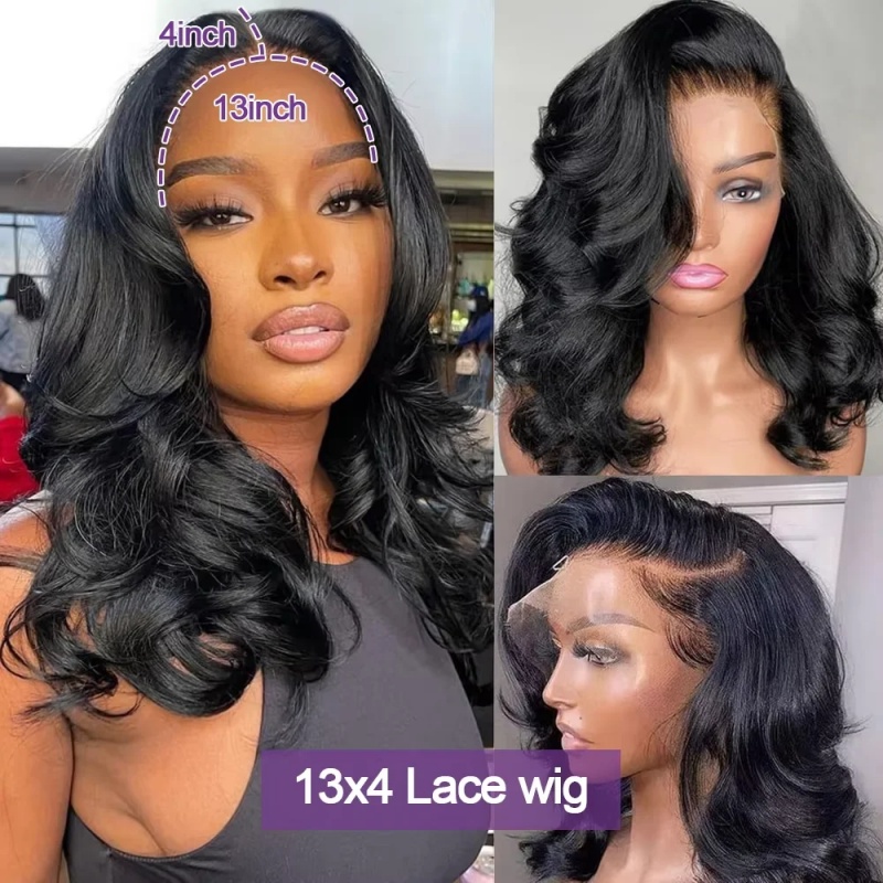 200% Body Wave HD Lace Frontal - огляд і ціна Glueless Wear And Go Human Hair Wig