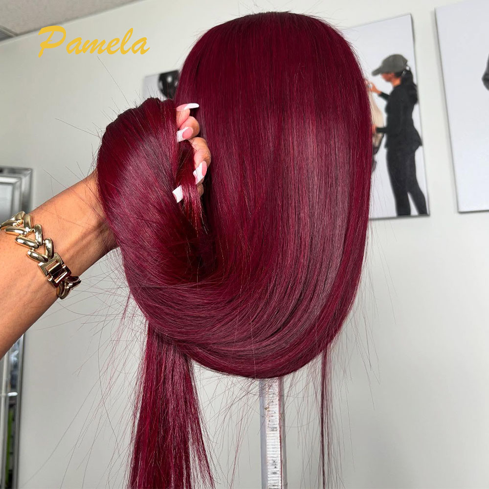 Super Double Drawn Burgundy Co - огляд і ціна Human Hair Wigs