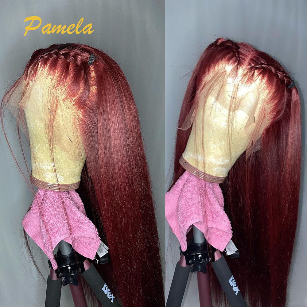 Super Double Drawn Burgundy Co - огляд і ціна Human Hair Wigs