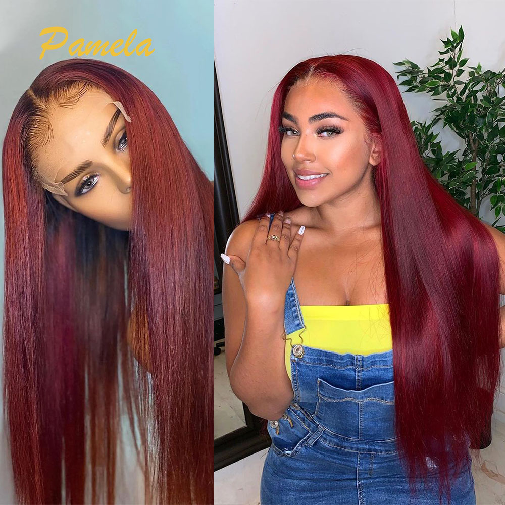 Super Double Drawn Burgundy Co - огляд і ціна Human Hair Wigs
