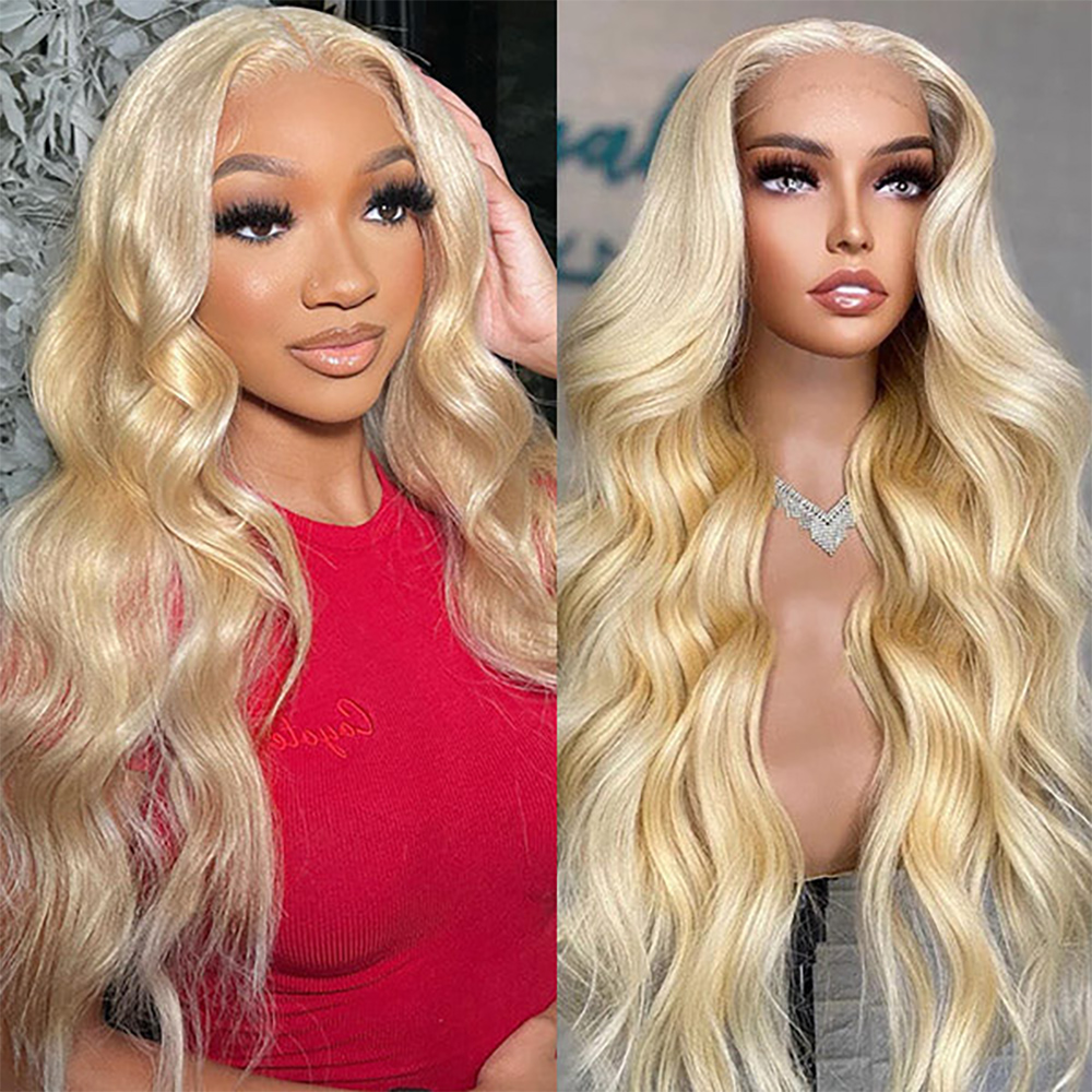 30 40 Inch 613 Honey Blonde Wi - огляд і ціна 613 Blonde Body Wave Lace Front Wig