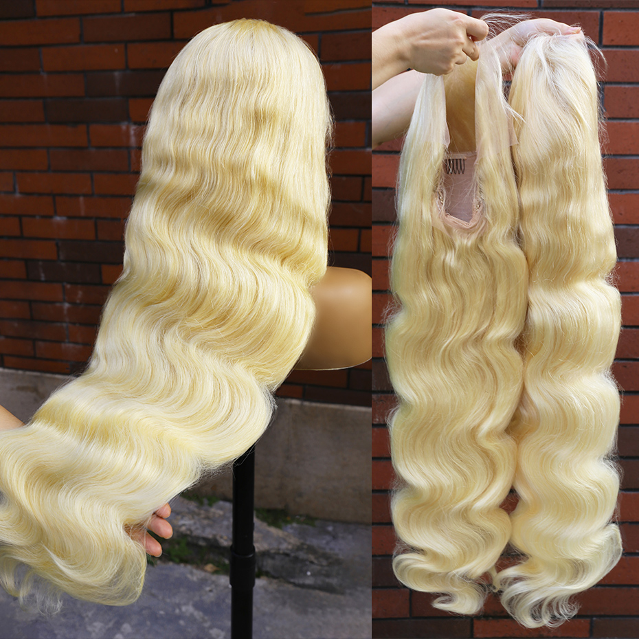 30 40 Inch 613 Honey Blonde Wi - огляд і ціна 613 Blonde Body Wave Lace Front Wig