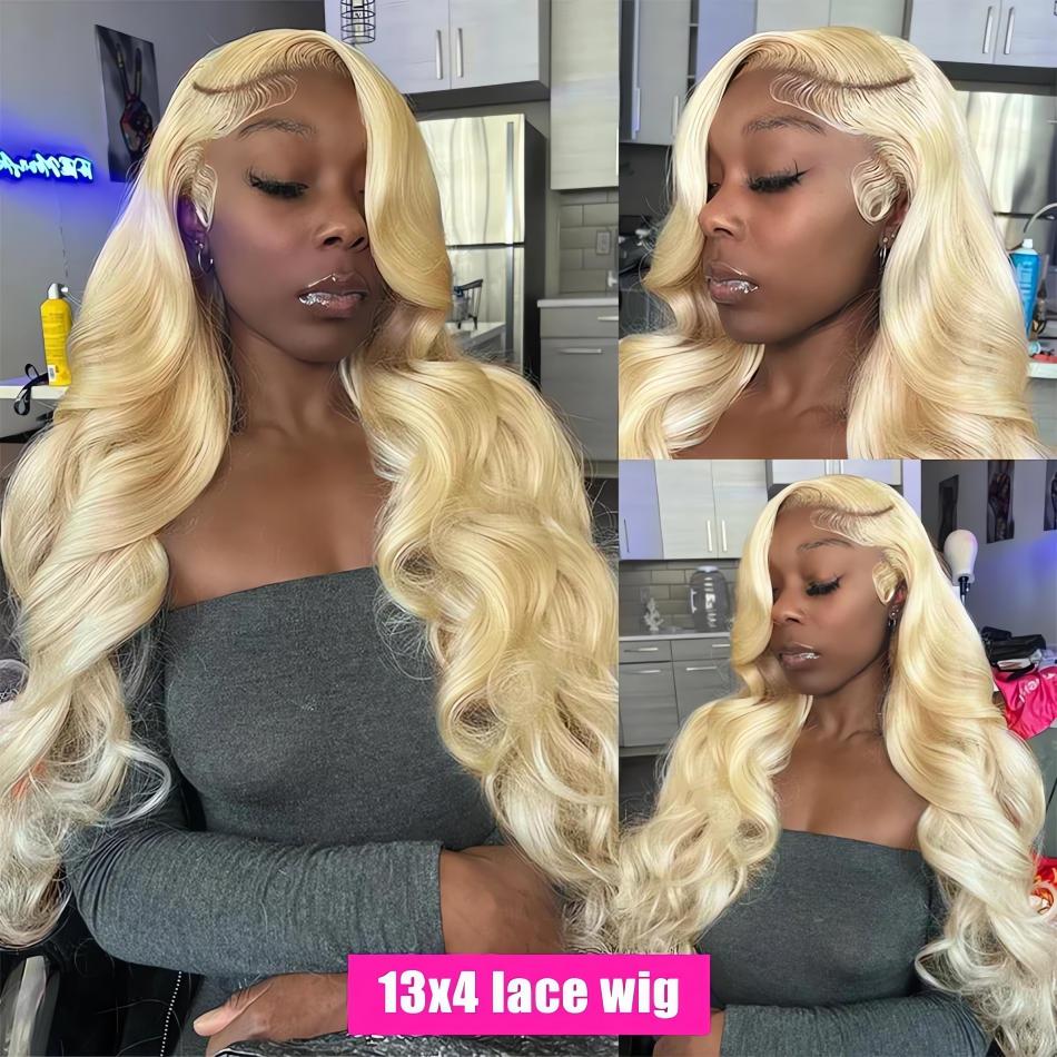 13x6 13x4 Blonde 613 Body Wave - огляд і ціна 613 Blonde Body Wave Lace Front Wig