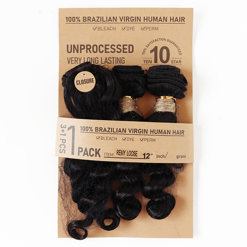 Deep Wave Body Wave Straight H - огляд і ціна Deep Wave 3 Bundles With Closure