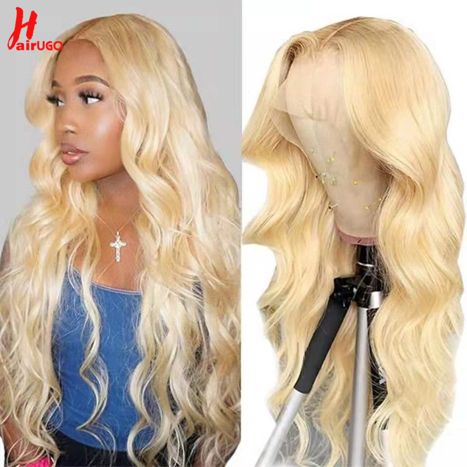 HairUGo 613 Blonde 13x6 Body W - огляд і ціна 613 Blonde Body Wave Lace Front Wig