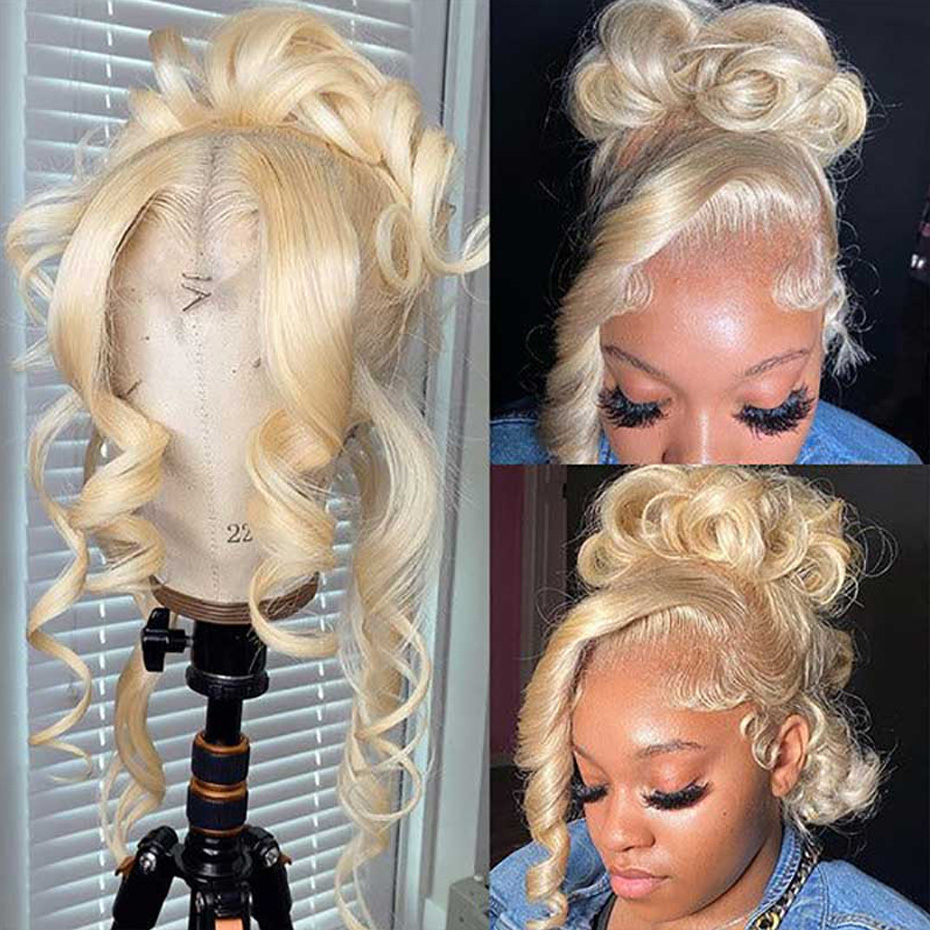 613 Blonde 360 Lace Body Wave  - огляд і ціна 613 Blonde Body Wave Lace Front Wig