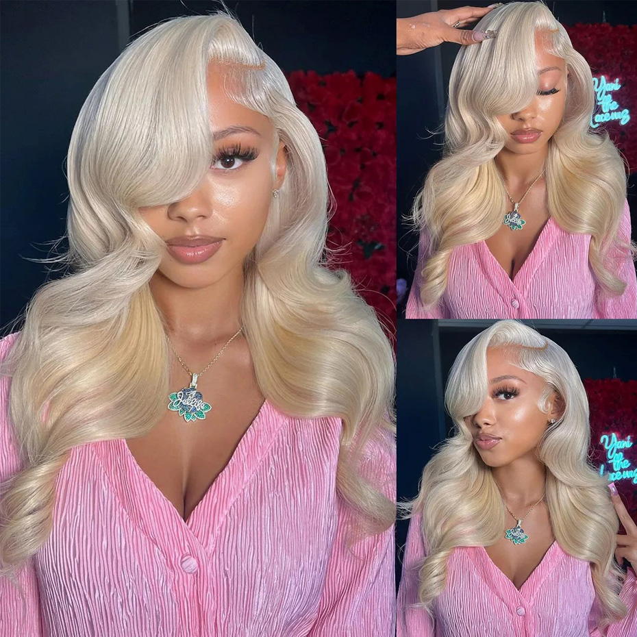 613 Blonde 360 Lace Body Wave  - огляд і ціна 613 Blonde Body Wave Lace Front Wig