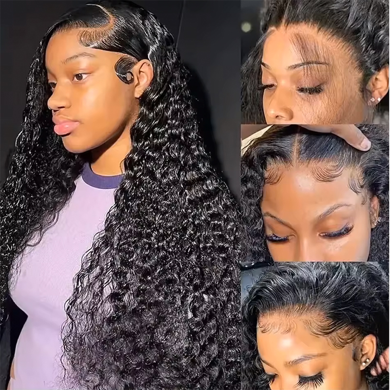 Deep Wave Human Hair Wigs 13X6 - огляд і ціна Lace Front Wigs