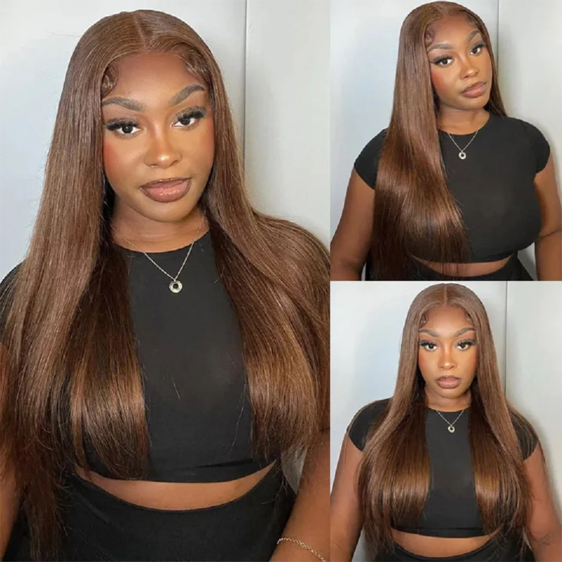 220% Density 34 Inch Chocolate - огляд і ціна Human Hair Wigs