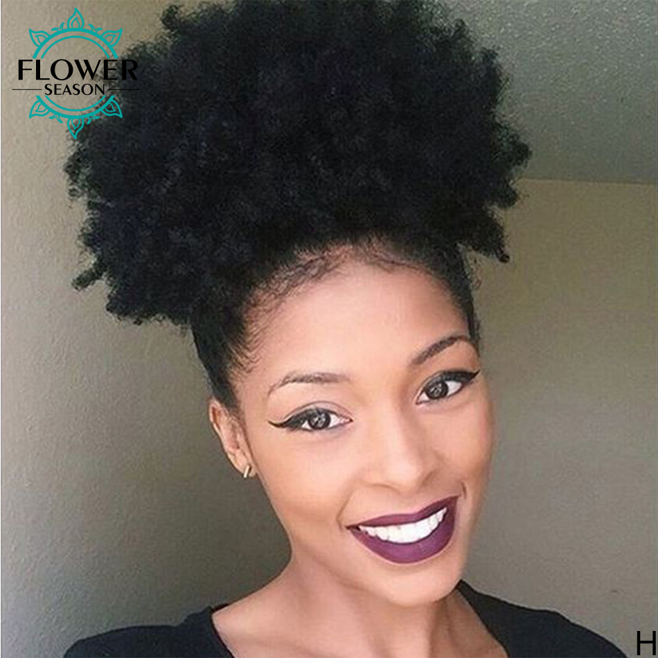 Afro Kinky Curly Drawstring Po - огляд і ціна Seamless Clip In Hair Extensions Human Hair