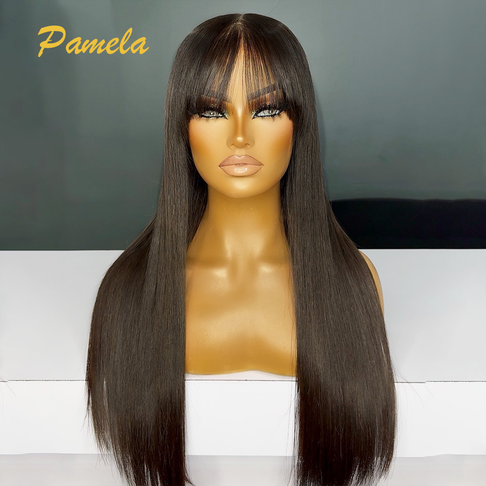 Brazilian Pre Cut Bone Straigh - огляд і ціна Human Hair Wigs